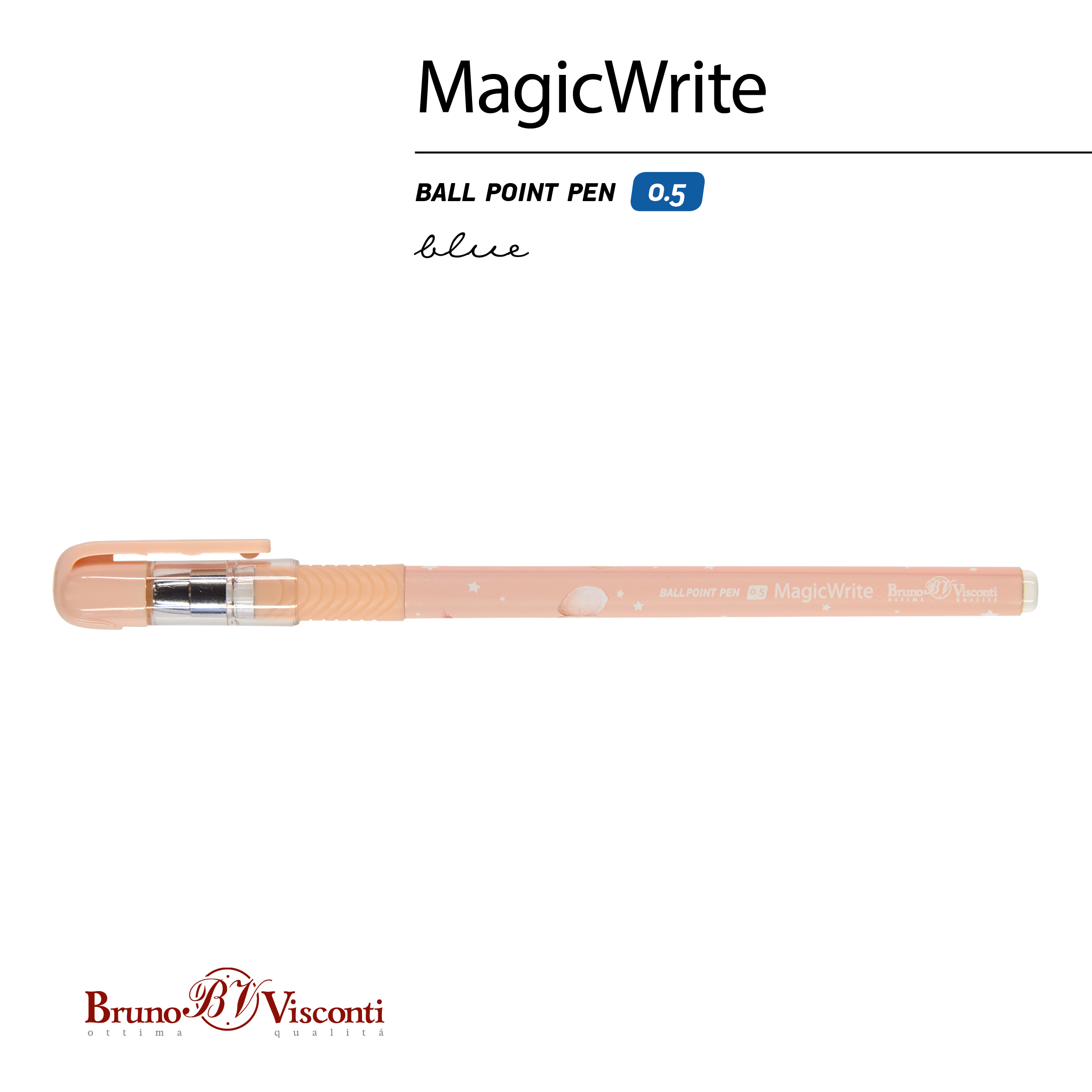 РУЧКА "MagicWrite. Forest Dream. Мышка с орешком" ШАРИКОВАЯ, 0.5 ММ, РУЧКА "MagicWrite. Forest Dream. Мышка с орешком" ШАРИКОВАЯ, 0.5 ММ,