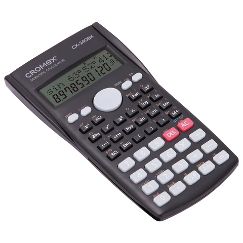 Калькулятор инженерный CROMEX (КРОМЕКС) СX-240BK (155х80 мм), 240 функций, 10+2 Калькулятор инженерный CROMEX (КРОМЕКС) СX-240BK (155х80 мм), 240 функций, 10+2