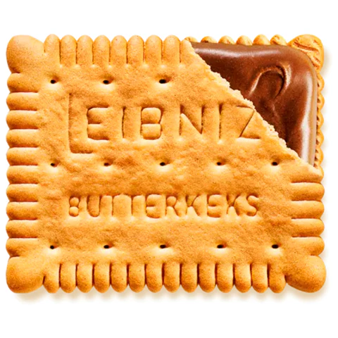 Печенье-сэндвич сливочное LEIBNIZ "Cream Choco" с шоколадной начинкой