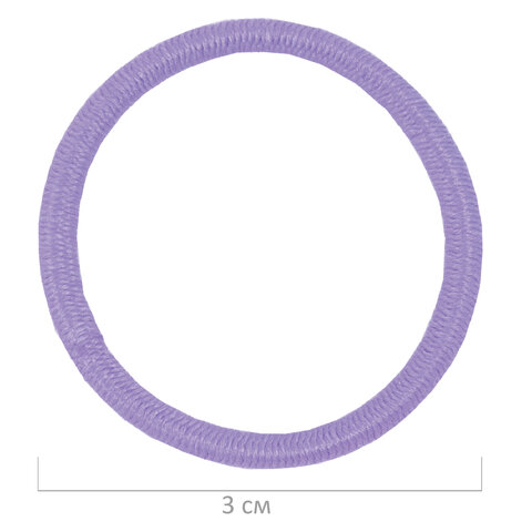 Резинки для волос НАБОР 30 шт., 0,3х9 см, разные цвета, MONTE VITA (МОНТЕ ВИТА),