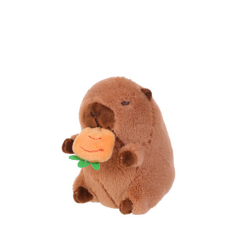 Игрушка мягкая заводная "Капибара", высота 11,5 см, ассорти 2 вида,