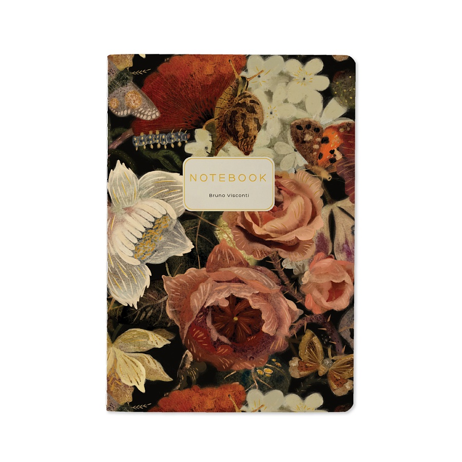 ТЕТРАДЬ А5, Bruno Visconti "FLORA.Lush Bouquet", 40л. клетка ТЕТРАДЬ А5, Bruno Visconti "FLORA.Lush Bouquet", 40л. клетка