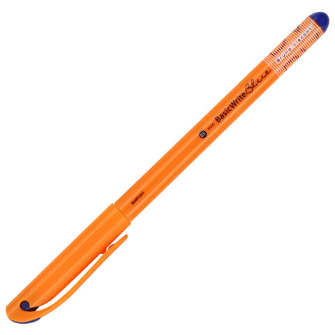 Ручка шариковая BRUNO VISCONTI "BasicWrite", синяя, Summer, линия 0,4