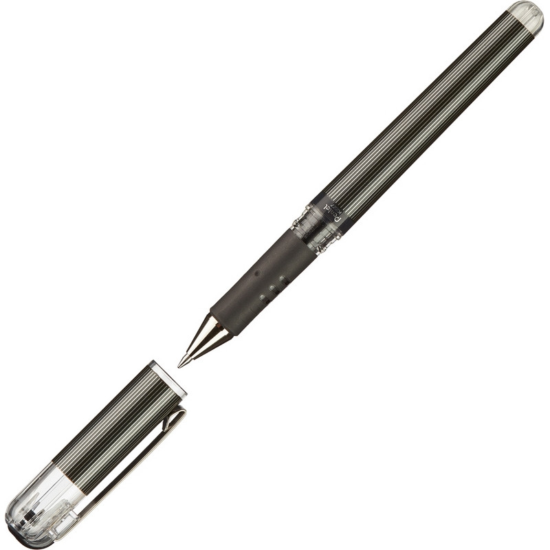 Ручка гелевая Pentel Hybrid gel Grip DX, черный, 0,7мм, К227-А Ручка гелевая Pentel Hybrid gel Grip DX, черный, 0,7мм, К227-А