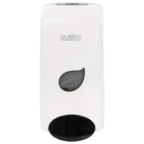 Диспенсер для мыла-пены LAIMA PROFESSIONAL ECO, НАЛИВНОЙ, 1 л, белый,