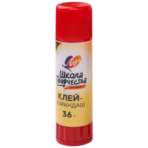 Клей-карандаш ЛУЧ "Школа творчества", 36 г, PVP основа, 29С 1738-08 Клей-карандаш ЛУЧ "Школа творчества", 36 г, PVP основа, 29С 1738-08
