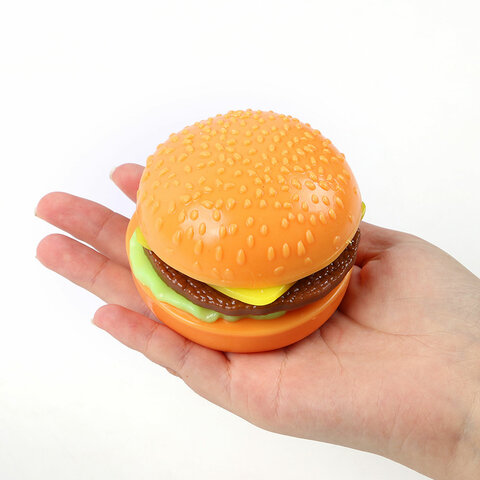 Игрушка-антистресс "БУРГЕР", 7 см, дисплей, JOLLY JOT (ДЖОЛЛИ ДЖОТ), Игрушка-антистресс "БУРГЕР", 7 см, дисплей, JOLLY JOT (ДЖОЛЛИ ДЖОТ),