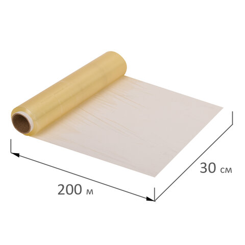 Пленка пищевая ПВХ, 30 см х 200 м, ДЫШАЩАЯ, толщина 7 мкм, сырье из Южной Кореи, Пленка пищевая ПВХ, 30 см х 200 м, ДЫШАЩАЯ, толщина 7 мкм, сырье из Южной Кореи,