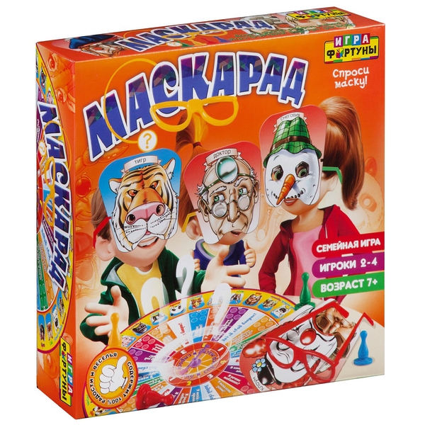 Настольная семейная игра "МАСКАРАД" Настольная семейная игра "МАСКАРАД"