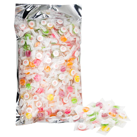 Карамель леденцовая SUNNY CANDY, микс вкусов с аскорбинкой, в индивидуальной