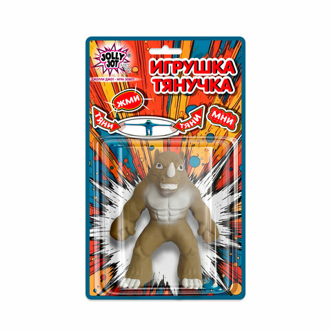 Игрушка-антистресс "МОНСТРЫ", 15 см, ассорти, 6 видов, блистер, JOLLY