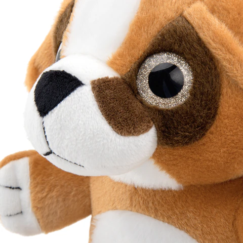 Игрушка мягкая "Собачка", 23 см, цвет коричневый, WOOZOO (ВУЗУ),