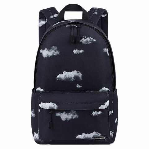 Рюкзак HEIKKI POSITIVE (ХЕЙКИ) универсальный, карман-антивор, Clouds, 42х28х14