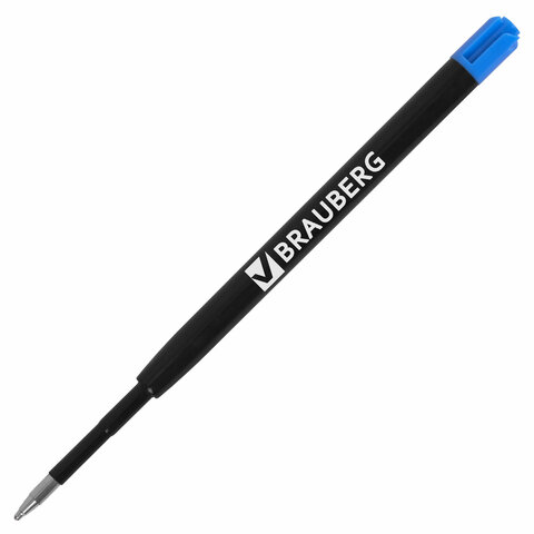 Стержень шариковый масляный BRAUBERG, КОМПЛЕКТ 30 штук, СИНИЙ, тип PARKER, 98