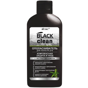ВИТЭКС BLACK CLEAN Ополаскиватель для полости рта КОМПЛЕКСНАЯ ЗАЩИТА и УХОД ВИТЭКС BLACK CLEAN Ополаскиватель для полости рта КОМПЛЕКСНАЯ ЗАЩИТА и УХОД