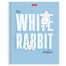 Тетрадь А5, 48 л., HATBER гребень, клетка, обложка картон, "Следуй за белым
