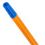 Ручка шариковая STAFF "Basic BP-66 ORANGE", СИНЯЯ, корпус оранжевый,