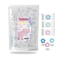 Конфеты освежающие FLAVIMENTO "Cool Flowers" ассорти вкусов, БЕЗ САХАРА, 500 г, УТ-00002797