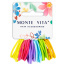 Резинки для волос НАБОР 30 шт., 0,3х9 см, разные цвета, MONTE VITA (МОНТЕ ВИТА),