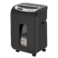 Уничтожитель (шредер) BRAUBERG PROFESSIONAL OF-1830x, HeavyDuty, CD, карты, 4 уровень секретности, 4х38 мм, 18 листов, 30 литров, 533140