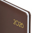 Еженедельник датированный 2026, А5, 145х215 мм, BRAUBERG "Select",