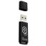 Флэш-диск 8 GB, SMARTBUY Glossy, USB 2.0, черный, SB8GBGS-K