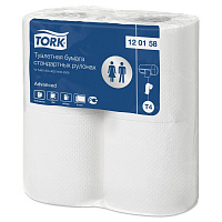 Бумага туалетная Tork Advanced 120158 T4 (2-слойная, белая, 4&nbsp-рулона в&nbsp-упаковке)