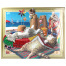 Алмазная живопись "Darvish" 40*50см "Коты на отдыхе"