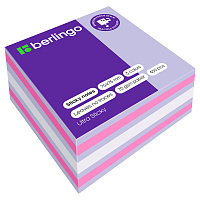 Самоклеящийся блок Berlingo "Ultra Sticky", 75*75мм, 450л, 3 цвета. LSn_40201