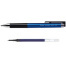 Ручка гелевая автоматическая PILOT Synergy Point, СИНЯЯ, корпус синий, линия