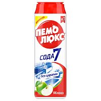 Средство чистящее Пемолюкс порошок, "Сода 5. Яблоко", 480г: 2073824 штр.: 9000100980777