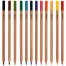 Карандаши цветные Гамма "Мультики", 12цв., супермягкие, увелич.