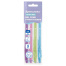 Ручки гелевые "BRAUBERG ULTRA GEL PASTEL", НАБОР 4 ШТУКИ, СИНИЕ,