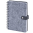 Ежедневник недатированный, А5, 135х210 мм, BRAUBERG "Felt", на гребне,