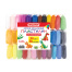 Пластилин супер лёгкий воздушный застывающий 36 штук (32 цвета + 2 белых + 2