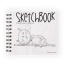 SKETCHBOOK BV, 180х155 мм, 80 Л.160 ГР. НА ГРЕБНЕ (4 ВИДА)