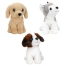 Игрушка мягкая "Собачка", 18 см, ассорти 3 дизайна, WOOZOO (ВУЗУ),