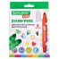 Фломастеры-штампы двусторонние "FUNNY STAMPS", 8 цветов, BRAUBERG
