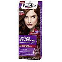 Краска для волос Palette GK4 Благородный каштан, 110 мл