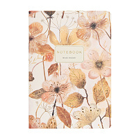 ТЕТРАДЬ А5, Bruno Visconti "FLORA.Pastel Blooms", 40л. клетка