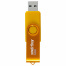 Флеш-диск 64GB SMARTBUY Twist USB 2.0, желтый, SB064GB2TWY