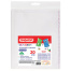 Обложки ПП для тетрадей и учебников, КЛЕЙКИЙ КРАЙ, НАБОР 20 шт., ПЛОТНЫЕ, 80