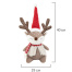 Украшение новогоднее интерьерное 40 см "Забавный оленёнок", полиэстер,