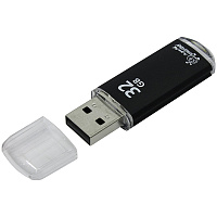 Память Smart Buy USB Flash 32GB V-Cut черный (металл.корпус): SB32GBVC-K