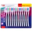 Зубная щетка жесткая CLASSIC WHITENING, КОМПЛЕКТ 12 шт. (10 + 2 в подарок),