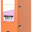 Папка-регистратор INFORMAT 75 мм, двухсторонняя, PVC, оранжевый
