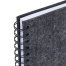 Ежедневник недатированный, А5, 135х210 мм, BRAUBERG "Felt", на гребне,
