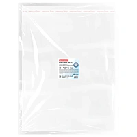 Пакеты БОПП с клеевым клапаном КОМПЛЕКТ 100 штук, 40х50+4 см, 30 мкм, с усиленным швом, BRAUBERG, 700411