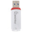 Флеш-диск 4 GB, SMARTBUY Crown, USB 2.0, белый, SB4GBCRW-W