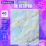 Тетрадь предметная "PASTEL" 48 л., SoftTouch, фольга, ИСТОРИЯ, клетка,